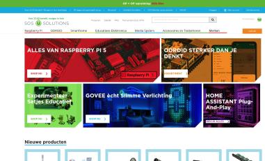 Schermafbeelding van sossolutions.nl