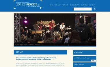 Schermafbeelding van sounds-perfect.nl