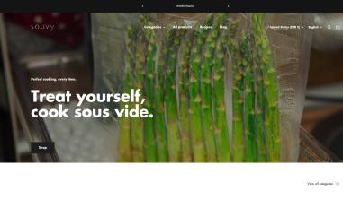 Schermafbeelding van souvy.nl