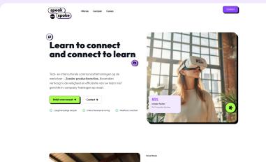 Schermafbeelding van speakandspoke.nl