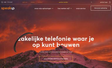 Schermafbeelding van speakup.nl
