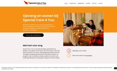 Schermafbeelding van specialcare4you.nl