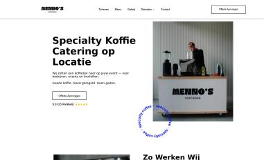 Schermafbeelding van specialty-koffie-catering.vercel.app