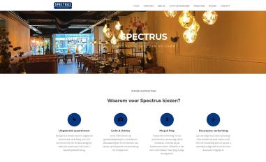 Schermafbeelding van spectrus.nl