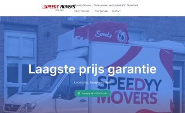 Schermafbeelding van speedymovers.nl