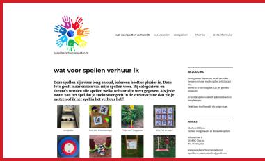 Schermafbeelding van speeldoeverhuurvanspellen.nl