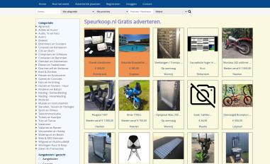 Schermafbeelding van speurkoop.nl