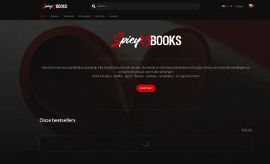 Schermafbeelding van spicybooks.eu