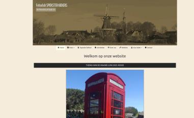 Schermafbeelding van spieksterkiekers.nl