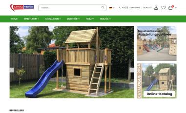 Schermafbeelding van spielturmholland.de