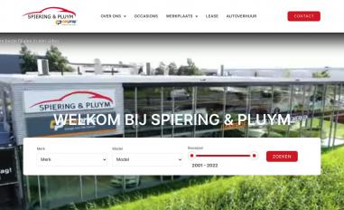 Schermafbeelding van spiering-pluym.nl