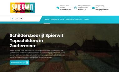 Schermafbeelding van spierwit.nl