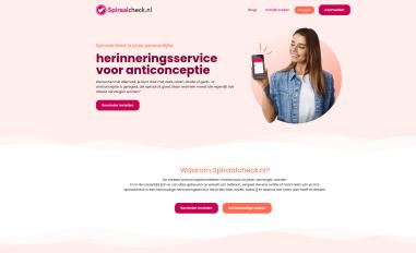 Schermafbeelding van spiraalcheck.nl