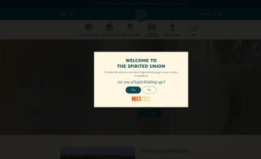 Schermafbeelding van spirited-union.com