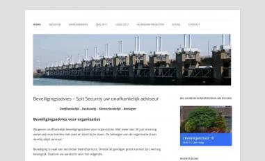 Schermafbeelding van spitsecurity.nl