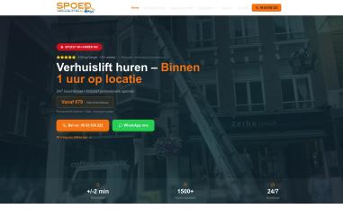 Schermafbeelding van spoedverhuisliften.netlify.app
