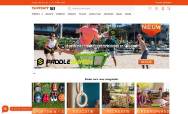 Schermafbeelding van sport81.nl