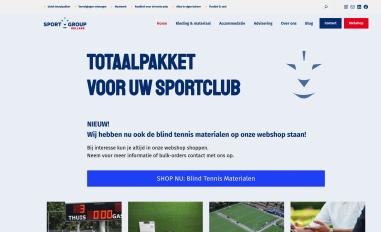 Schermafbeelding van sportgroupholland.nl