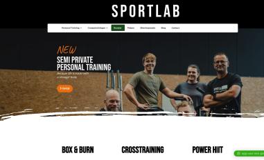 Schermafbeelding van sportlabgroningen.nl