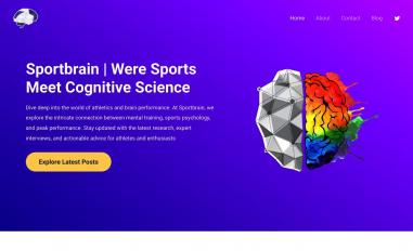 Schermafbeelding van sportsbrain.blog