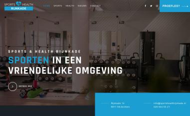 Schermafbeelding van sportshealthrijnkade.nl