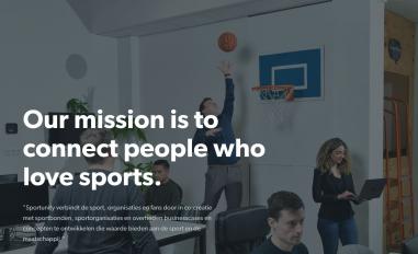 Schermafbeelding van sportunity.nu