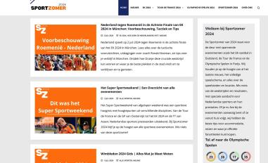 Schermafbeelding van sportzomer2024.nl