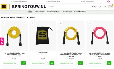 Schermafbeelding van springtouw.nl
