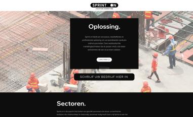 Schermafbeelding van sprint-on.com