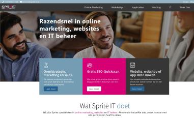 Schermafbeelding van sprite-it.nl