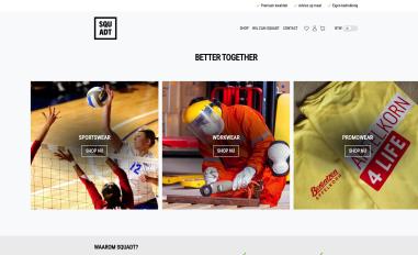 Schermafbeelding van squadt.nl