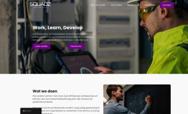Schermafbeelding van squadz.nl