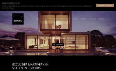 Schermafbeelding van staalstyle.nl