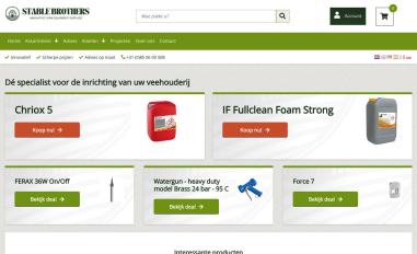 Schermafbeelding van stablebrothers.com