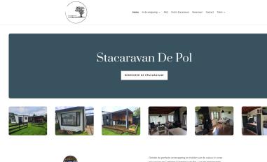 Schermafbeelding van stacaravandepol.nl