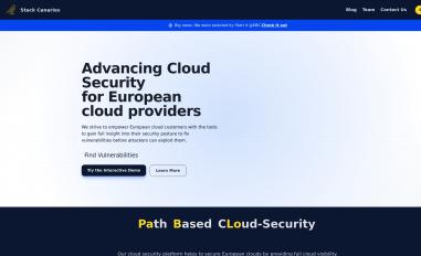 Schermafbeelding van stackcanaries.eu