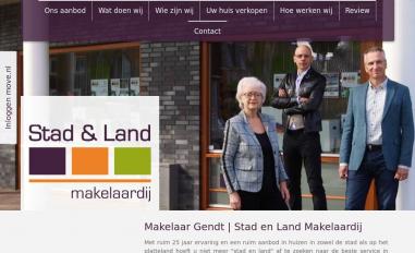 Schermafbeelding van stadenlandmakelaardij.nl