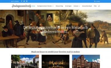 Schermafbeelding van stadsganzenbord.nl