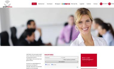 Schermafbeelding van staff-match.nl