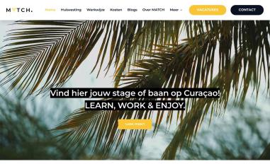 Schermafbeelding van stage-curacao.nl