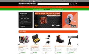 Schermafbeelding van stagefreaks.nl