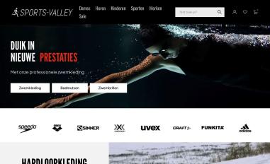 Schermafbeelding van staging-sports.nl