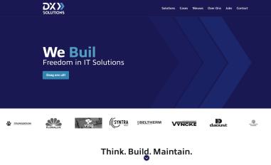 Schermafbeelding van staging.dx-solutions.be