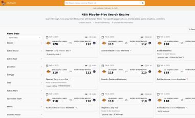 Schermafbeelding van staging.nbaplaydb.com