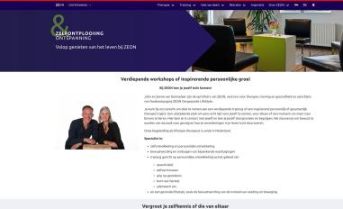 Schermafbeelding van staging.praktijkzeon.nl