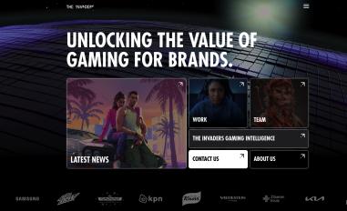 Schermafbeelding van staging.theinvaders.nl