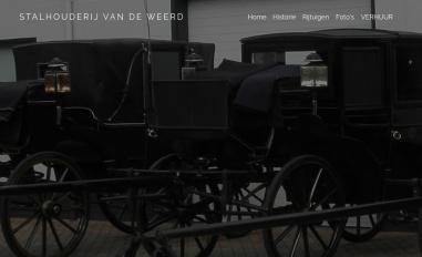 Schermafbeelding van stalhouderijvandeweerd.nl