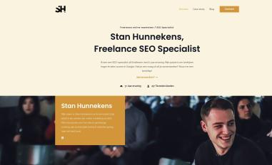 Schermafbeelding van stanhunnekens.nl