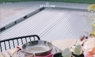 Schermafbeelding van starlinepool.com