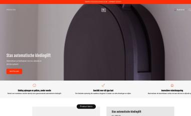 Schermafbeelding van stax-products.com